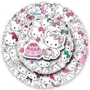 Sanrio Charmmy Kitty Stickers 50 Pcs Hello Kitty Waterproof Decals